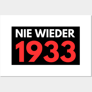 NIE WIEDER 1933 Anti-Fascist Anti-Nazi Protest Posters and Art